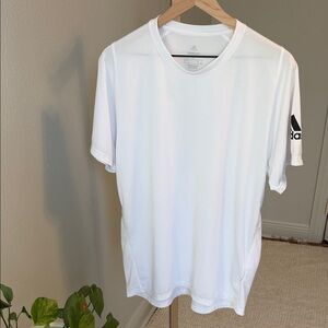 Adidas Men's White Short Sleeve Tee